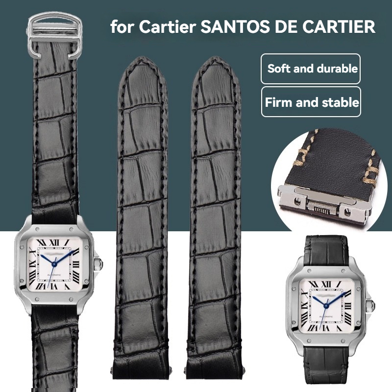 Cartier Watch Santos - 까르띠에 산토스 시계 밴드 19mm 21mm