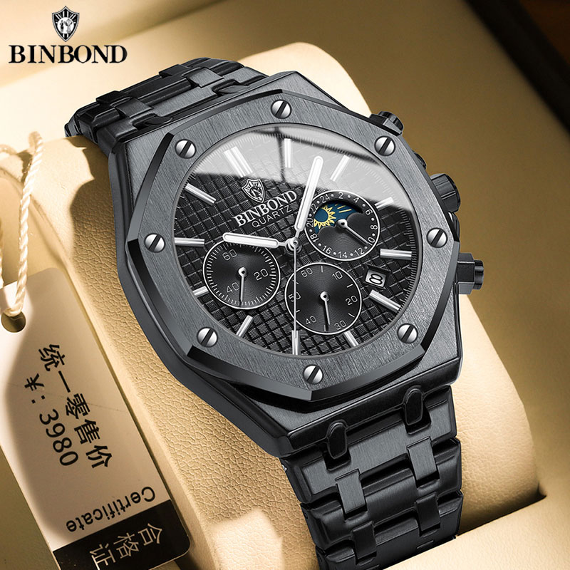 Rolex Watch Daytona - BINBOND 품질 남자 시계 럭셔리 높은
